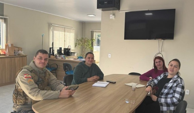 Secretaria de Educação de São Cristóvão do Sul em parceria com a Polícia Militar iniciam o Proerd nas escolas da rede municipal